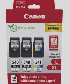 Canon multipack PG-540L x 2 + CL-541XL- Photo Pack
