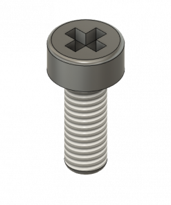 Nylon bolt M3 8 mm
