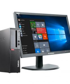 Lenovo ThinkCentre M710s i3-7100, 8GB DDR4, 120GB SSD + 22'' FHD monitor