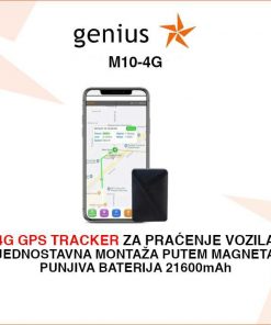 4G GPS TRACKER ZA PRAĆENJE S PUNJIVOM BATERIJOM 21600mAh M10-4G