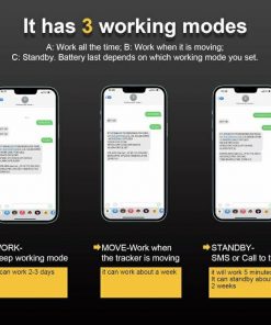 4G GPS TRACKER ZA PRAĆENJE SA PUNJIVOM BATERIJOM 5000mAh M6-4G - Slika 4
