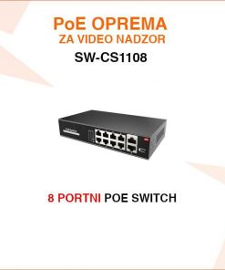 8 PORTNI POE SWITCH SW-CS1108