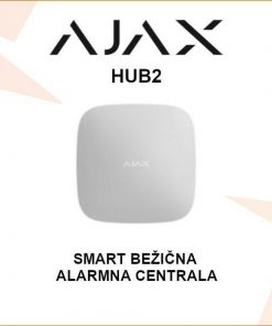 AJAX HUB2 CENTRALA S LAN, 2G POVEZIVANJEM I FOTO VERIFIKACIJOM