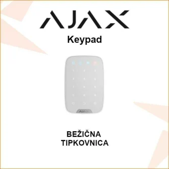 AJAX Keypad BEŽIČNA TOUCHSENSE TIPKOVNICA