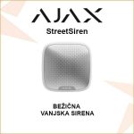 AJAX StreetSiren BEŽIČNA VANJSKA SIRENA S UGRAĐENOM BLJESKALICOM