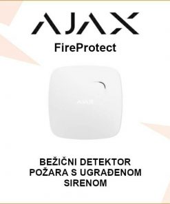 AJAX FireProtect BEŽIČNI DETEKTOR POŽARA I DIMA S UGRAĐENOM SIRENOM