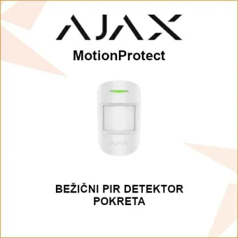 AJAX MotionProtect BEŽIČNI UNUTARNJI PIR DETEKTOR POKRETA