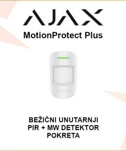 AJAX MotionProtect Plus BEŽIČNI PIR I MIKROVALNI DETEKTOR POKRETA