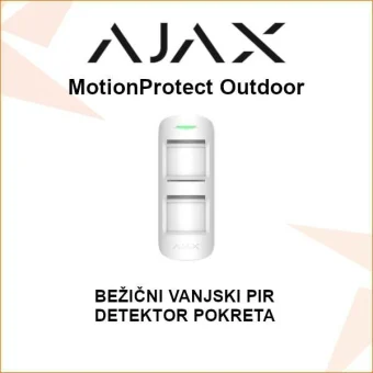 AJAX MotionProtect Outdoor BEŽIČNI VANJSKI PIR DETEKTOR POKRETA
