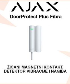 AJAX FIBRA DoorProtect Plus MAGNETNI KONTAKT I DETEKTOR VIBRACIJE
