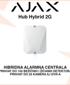 AJAX FIBRA HUB HYBRID 2G  - HIBRIDNA ALARMNA CENTRALA