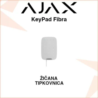 AJAX FIBRA Keypad ŽIČANA TOUCH TIPKOVNICA