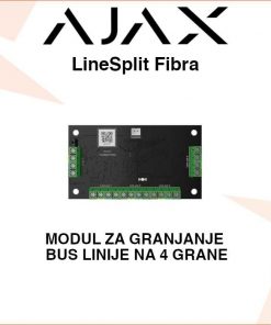 Ajax FIBRA LineSplit MODUL ZA GRANJANJE FIBRA BUS LINIJE NA 4 GRANE