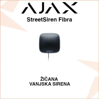 AJAX FIBRA StreetSiren ŽIČANA VANJSKA SIRENA