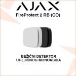 AJAX FireProtect 2 RB BEŽIČNI DETEKTOR UGLJIČNOG MONOKSIDA