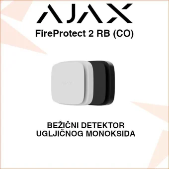 AJAX FireProtect 2 RB BEŽIČNI DETEKTOR UGLJIČNOG MONOKSIDA