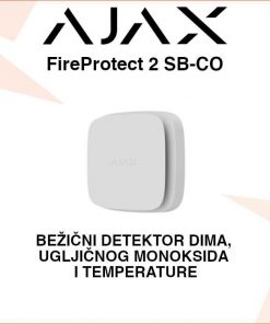 AJAX FireProtect 2 SB BEŽIČNI DETEKTOR DIMA, CO I TEMPERATURE