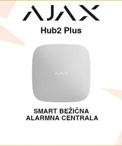AJAX HUB2 PLUS CENTRALA LAN, 4G, WIFI POVEZIVANJE I FOTO VERIFIKACIJA