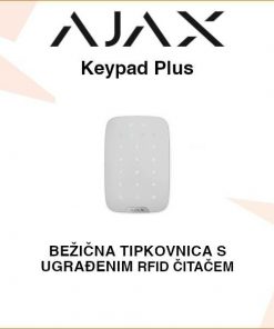 AJAX Keypad Plus BEŽIČNA TIPKOVNICA S UGRAĐENIM RFID ČITAČEM