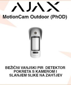 AJAX MotionCam Outdoor BEŽIČNI VANJSKI DETEKTOR POKRETA S KAMEROM