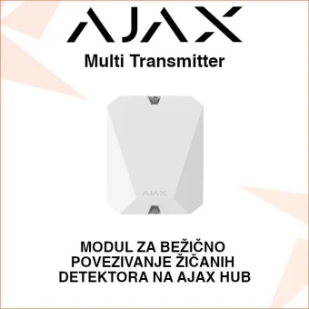 AJAX Multi Transmitter MODUL ZA POVEZIVANJE ŽIČANIH DETEKTORA NA AJAX