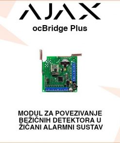AJAX ocBridge Plus MODUL ZA POVEZIVANJE BEŽIČNIH DETEKTORA U ŽIČANI SUSTAV
