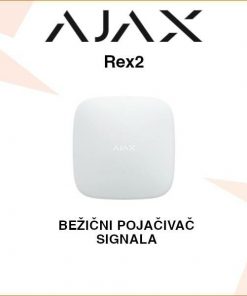AJAX ReX2 BEŽIČNI POJAČIVAČ SIGNALA S PODRŠKOM ZA FOTO VERIFIKACIJU