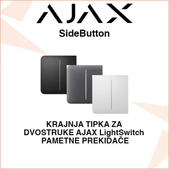 AJAX SideButton KRAJNJA TIPKA ZA DVOSTRUKE PAMETNE PREKIDAČE