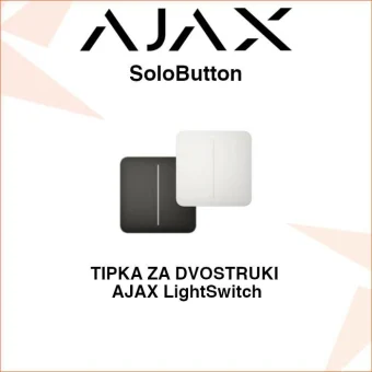 AJAX SoloButton TIPKA ZA DVOSTRUKI AJAX LightSwitch PAMETNI PREKIDAČ