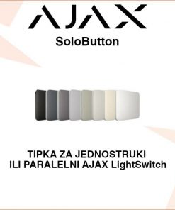 AJAX SoloButton TIPKA ZA JEDNOSTRUKI ILI PARALELNI AJAX LightSwitch