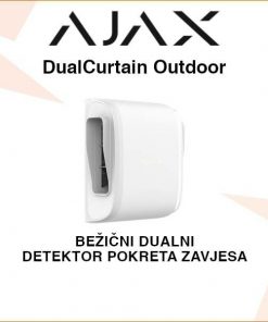 AJAX DualCurtain Outdoor VANJSKI BEŽIČNI DETEKTOR POKRETA ZAVJESA