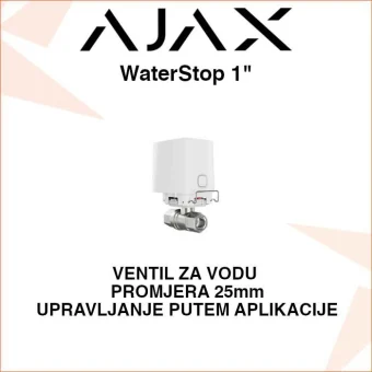 AJAX WaterStop VENTIL ZA VODU PROMJERA 25mm S AUTOMATSKIM ZATVARANJEM