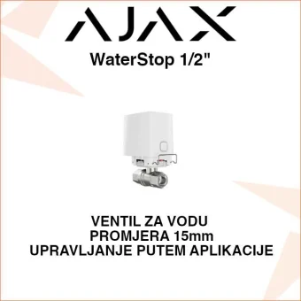 AJAX WaterStop VENTIL ZA VODU PROMJERA 15mm S AUTOMATSKIM ZATVARANJEM