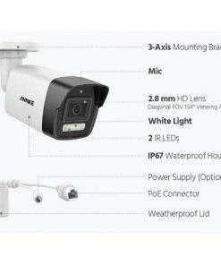 ANNKE 12MP IP POE SET ZA VIDEO NADZOR SA 4 KAMERE ANNKE 4 SET12MP - Slika 3