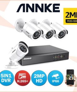 ANNKE 2MP SET ZA VIDEO NADZOR SA 4 KAMERE I SVOM OPREMOM/ HD500 GB