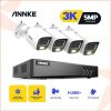 ANNKE 5MP VIDEO NADZOR SET SA 4 SMART DUAL LIGHT KAMERE