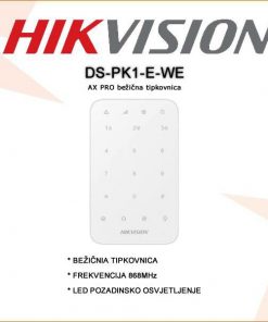HIKVISION BEŽIČNA TIPKOVNICA DS-PK1-E-WE