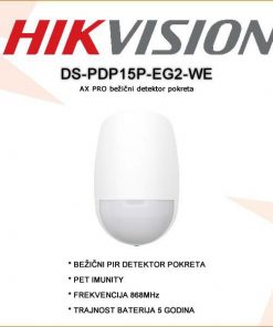 HIKVISION AX PRO BEŽIČNI DETEKTOR POKRETA DS-PDP15P-EG2-WE