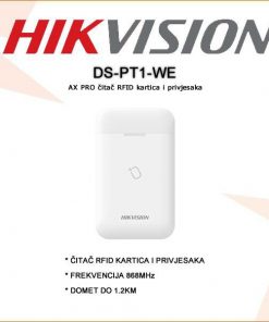 HIKVISION ČITAČ RFID KARTICA I PRIVJESAKA DS-PT1-WE