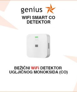 BEŽIČNI WIFI DETEKTOR UGLJIČNOG MONOKSIDA SA SIRENOM