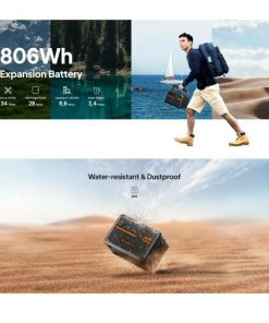 BLUETTI PRIJENOSNA BATERIJA KAPACITETA 806Wh B80P - Slika 2