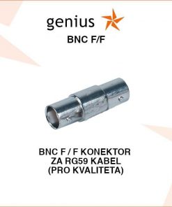 BNC F/F KONEKTOR ZA RG59 KABEL ZA VIDEO NADZOR