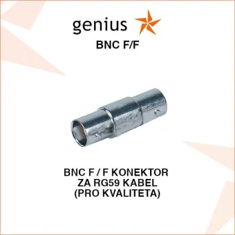 BNC F/F KONEKTOR ZA RG59 KABEL ZA VIDEO NADZOR