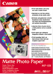 Canon Matte Photo Paper MP101 - A4 - 50L Canon Matte Photo Paper MP101 - A4 - 50L