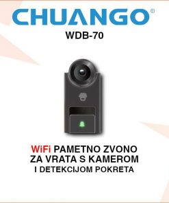 CHUANGO PAMETNO ZVONO ZA VRATA S KAMEROM WDB-70