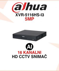 DAHUA 16 KANALNI 5MP WIZSENSE HIBRIDNI VIDEO SNIMAČ XVR-5116HS-I3