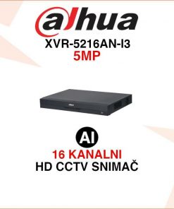 DAHUA 16 KANALNI 5MP WIZSENSE SNIMAČ S VIDEO ANALITIKOM XVR-5216AN-I3