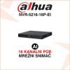 DAHUA 16 KANALNI WIZSENSE POE MREŽNI VIDEO SNIMAČ NVR-5216-16P-EI