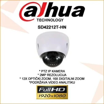 DAHUA 2MP IP ROTACIJSKA KAMERA S ANTIVANDAL ZAŠTITOM SD42212T-HN