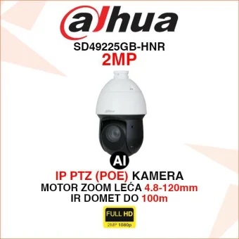 DAHUA 2MP ROTACIJSKA IP KAMERA SA 25x ZUMIRANJEM SD49225GB-HNR